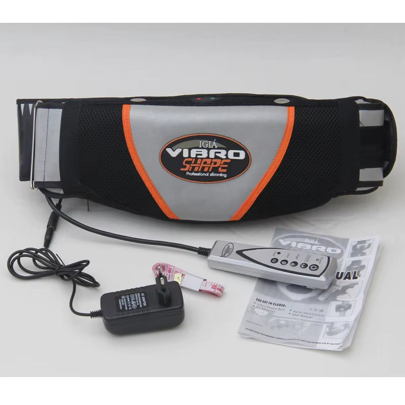 Electric Men Slimming Belt Women Fat Burning Leg Waist Foot Massager Slimming Belt Massager for Back Heat Vibrating Modelling