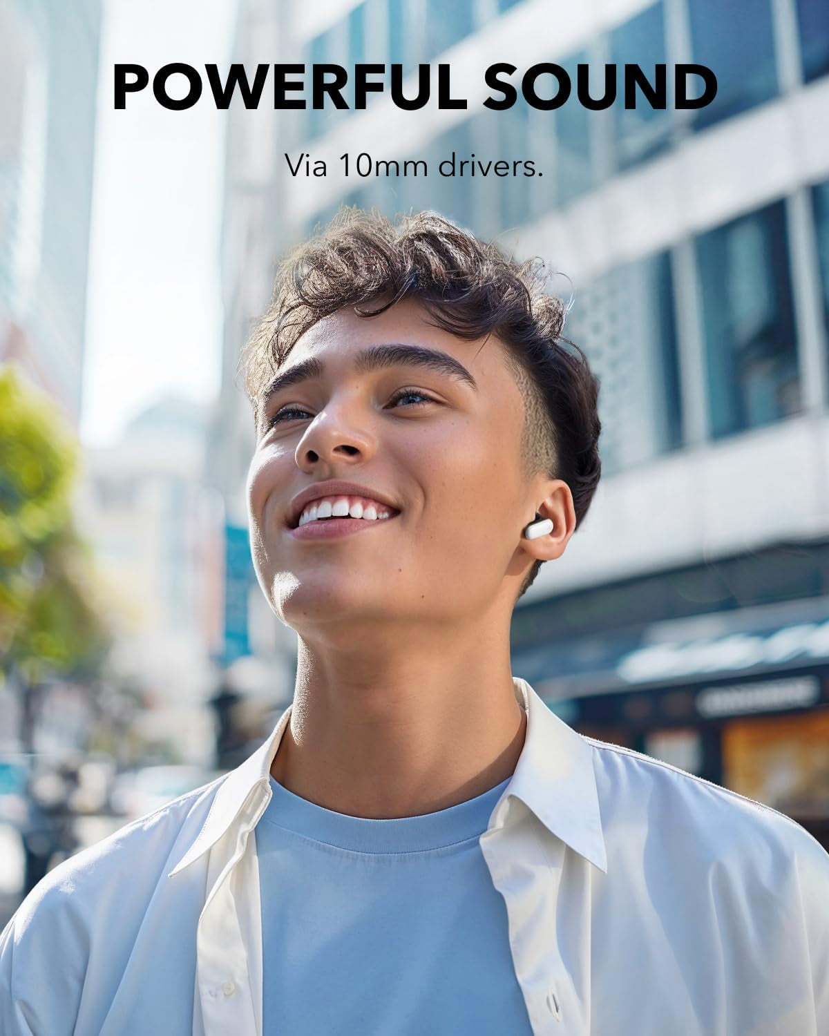 Soundcore P30I by Anker Noise Cancelling Earbuds,45H Spielzeit, 2-In-1 Case Und Handyständer, IP54, Kabellose Kopfhörer, Bluetooth 5.4, App Steuerung (Generalüberholt)