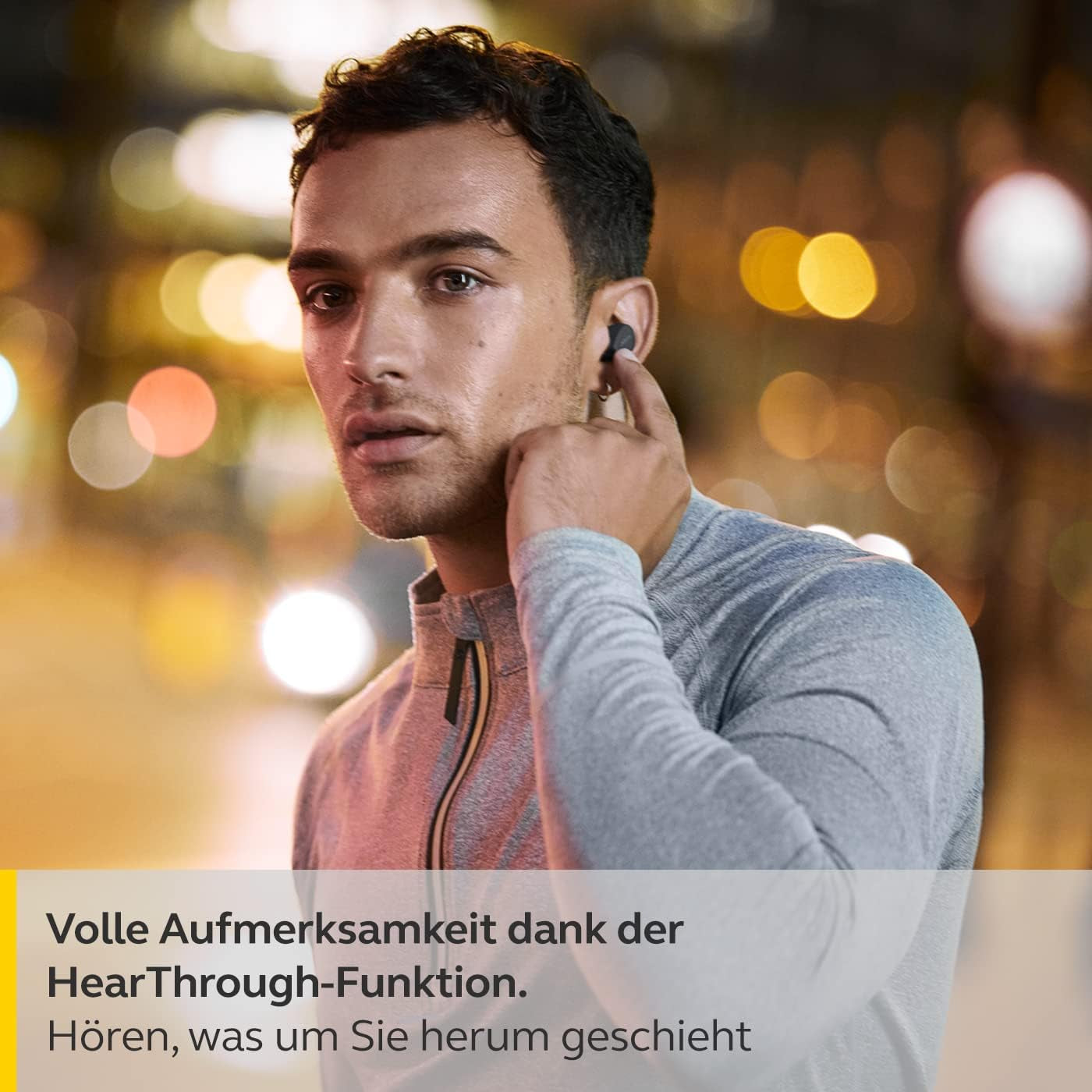 Jabra Elite 4 Active in Ear Bluetooth Earbuds - True Wireless Kopfhörer Mit Sicherem Sitz, 4 Eingebauten Mikrofonen, Aktiver Geräuschunterdrückung Und Anpassbarer Hearthrough Funktion - Schwarz