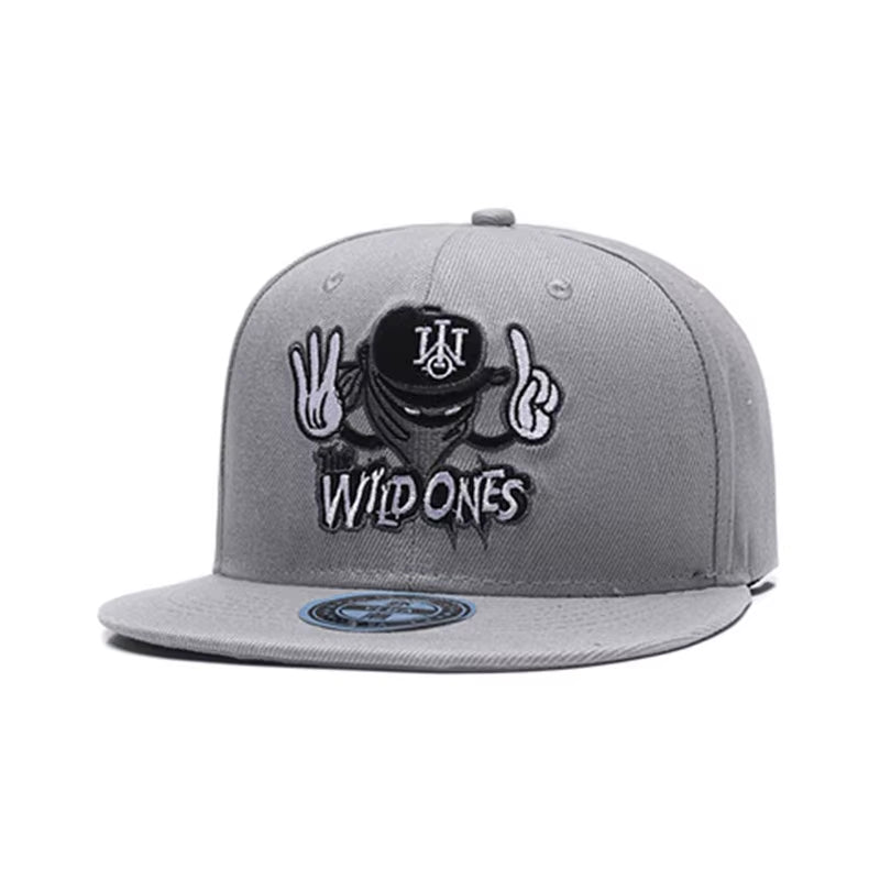 Brand Embroidery Retro Baseball Caps for Men Women Bone Snapbacks Black Sports Hats Street Art Hip Hop Cap Hat