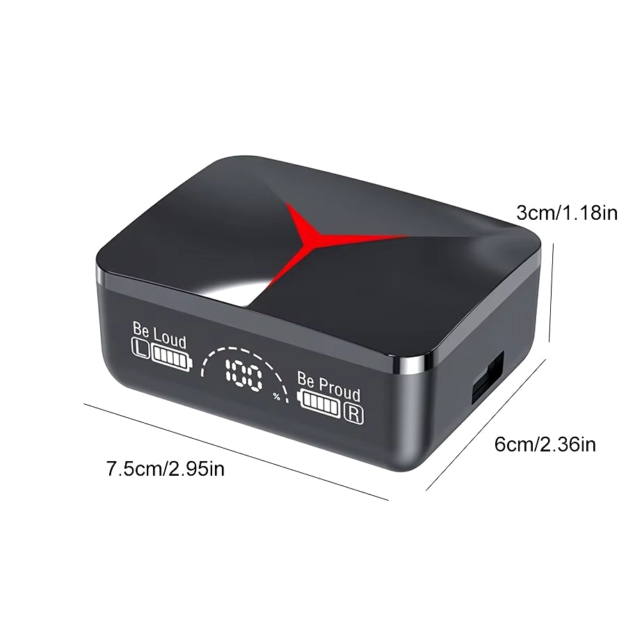 Original TWS M90 Wireless Headphones Sliding Cover Gaming Earphone Bluetooth 5.3 Sport Earbuds Music Headsets for Iphone Xiaomi