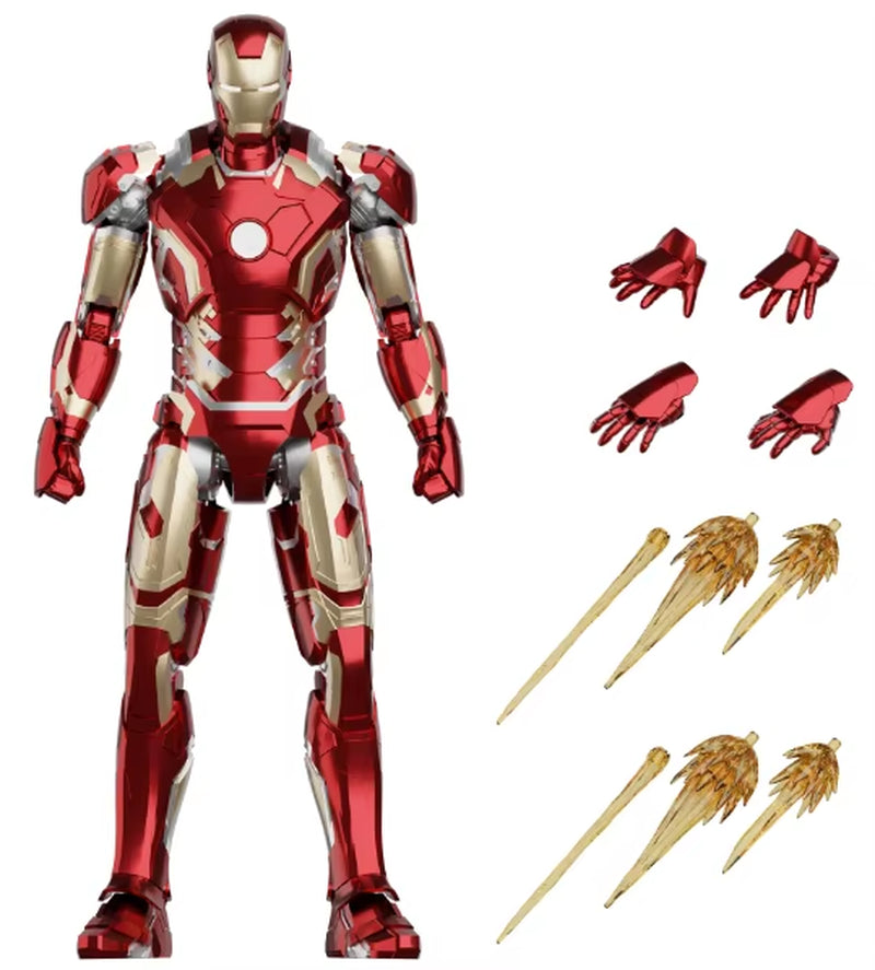 1:7 Original  Iron Man MK42 MK43 MK46MK5 MK6 MK7 DIY Toy Action Figure Tony Stark Legend Collection Anime Model Kids Gift